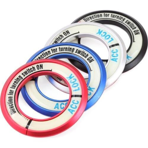 VCiiC Car Key Ring Ignition Switch Decoration Fit For Chevrolet Cruze Malibu Trax Volt Car Styling