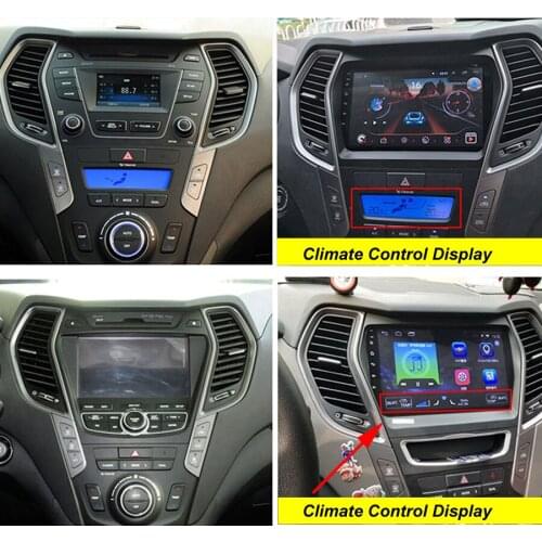 64GB 2Din Car Dvd Multimedia Player GPS BT For Hyundai Santa Fe 2014 Stereo Tape Recorder Octa Core Android 10.0 Navigation