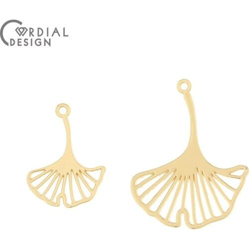 Cordial Design 200Pcs Jewelry Accessories/Charms For Earrings/Leaf Shape/Hand Made/DIY Pendant/Jewelry Findings & Components