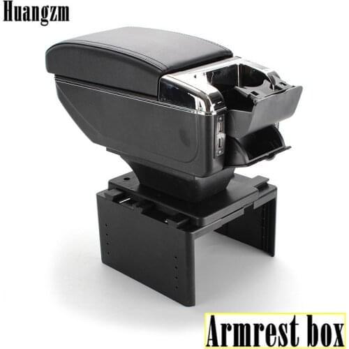 For NlSSAN X-TRAIL T30 armrest box central Store content box accessories With USB interface