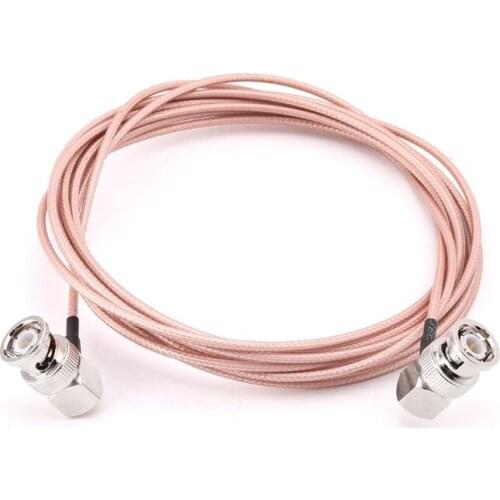 BNC Male Elbow To BNC Male Elbow RG316 Pigtail Cable RF Coaxial Cables Camera Video Signal SDI Transmission Line wholesale