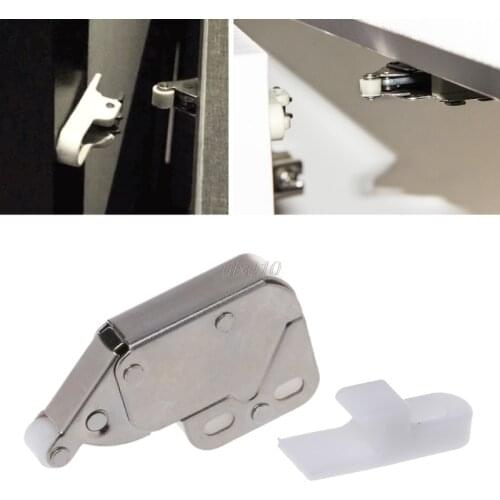 Mini Push Catch Latch Cabinets Anti-Theft Safety Cupboard Doors With Cross Keys Whosale&DropShip