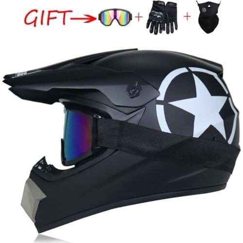 Seasons Motocross Off Road Professional ATV Cross MTB DH Racing Motorcycle Children Helmet DOT Dirt Bike Capacete De Moto Casco