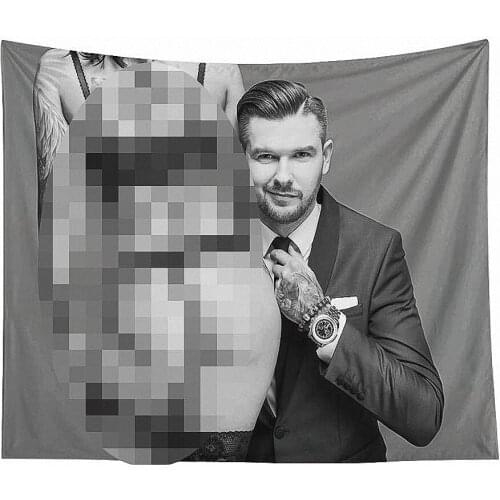 Wall Decor Sexy Artistic Beauty Love kiss couple Poster Wall Art Tapestry Canvas Painting Flags & Banners Bedside Wall Hanging O