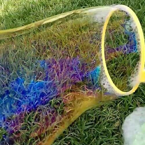 Bubble Machine Blowing Soap Bubble Maker Blower Set Big Dish Outdoor Funny Gift Toys For Children Wand Support Dropshipping