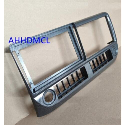 Car Fascia Navigation Frame Dash Frame Kit For 9" Android Multimedia Player For Foton Aumark S3 CTS CTX For Rowor ES3