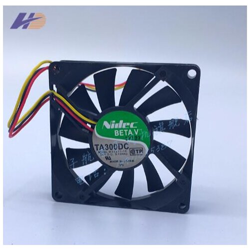 Nidec TA300DC M33411-16 80*80*15 24V 0.13AMP three wire cooling fan