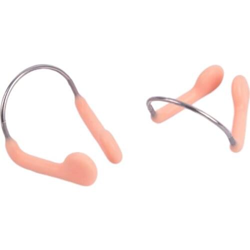 1Pcs New Soft Silicone Steel Wire Nose Clips For Summer Swimming Diving Equipment