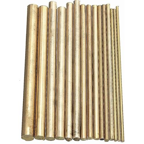 15pcs 2-8mm Welding Solder Rods Gold Sifbronze Brazing Welder Rods Brass K Gold Platinum Jewelry for Welding Tools