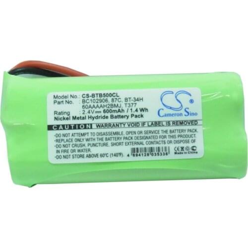 Cameron Sino 600mah battery for AEG Dolphy for ALCATEL Versatis 150 for BINATONE BB500 for BT Synergy 2100 LEXIBOOK DP 380FR