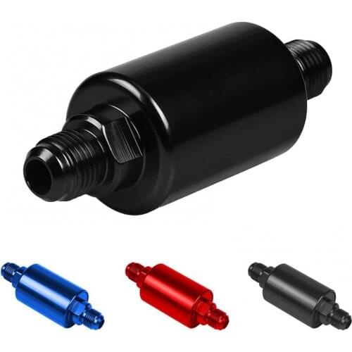 Automible Universal Modification Aluminum AN6 High Flow Fuel Gasoline Filter