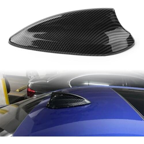 Car Shark Fin Antenna Cover Carbon Fiber Styling For BMW F22 F23 F30 F32 M2 M3 M4 G30 2 3 4 5 7 M Series ABS Plastic