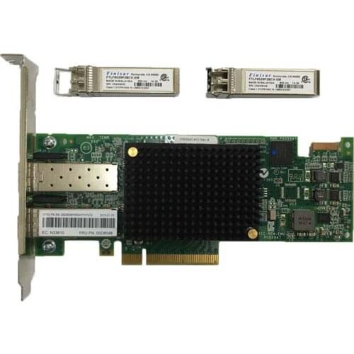 Eastforfuy LPE16002 16G FC Gen 5 Fibre Channel PCIe 3.0 Dual-Port Host Bus Adapter