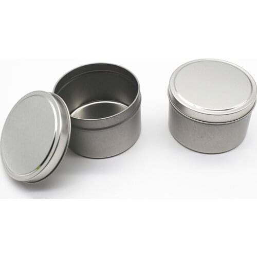 Creative Candle Can DIY Handcraft Candle Jar Refill Metal Container Candle Making Tool Round Wax Melts Scented Candle Container