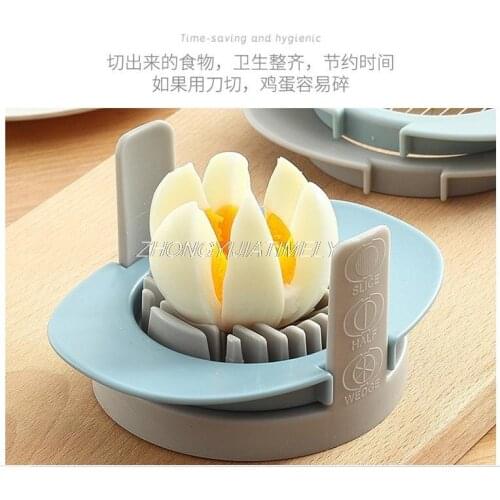 Kitchen gadgets, egg cutters, manual cut eggs, multi-function stainless steel wire, slicing tools