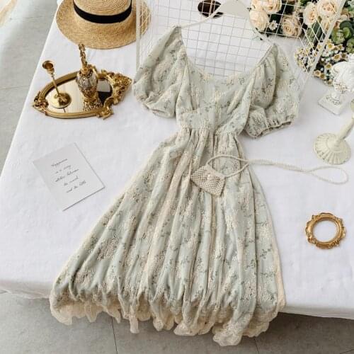 Litmage Summer Dresses With Lace