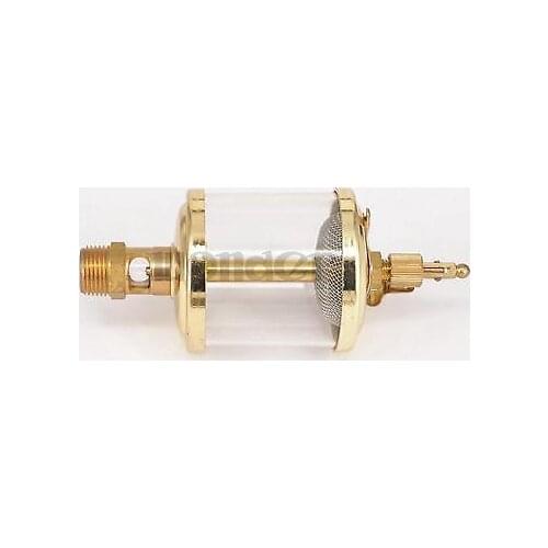 3/8" BSP Male x 2" Outer Diameter Brass Sight Gravity Drip Feed Oiler Lubricator Oil Cup For Hit Miss Engine