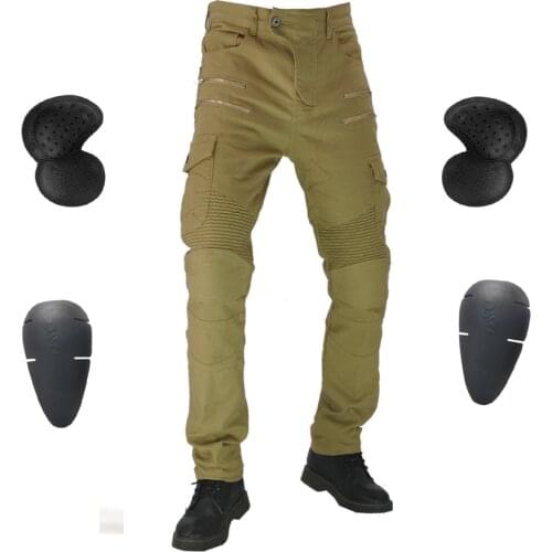 Motorcycle jeans riding Motorcycle Pants on the road Fall jeans four-piece protection moto Jeans protective WF-07