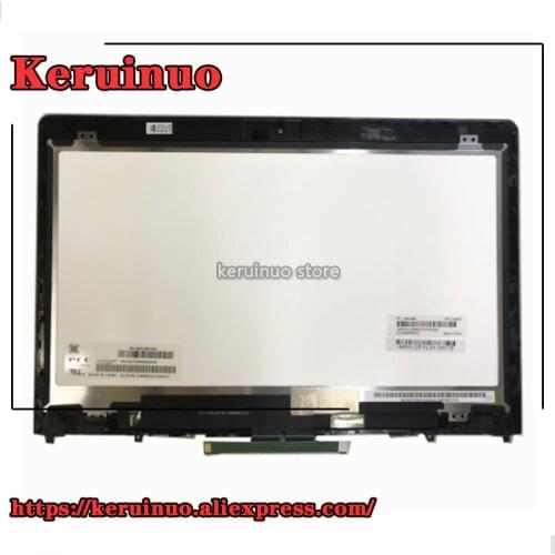 NV140FHM-N45 LCD Screen Touch Screen Digitizer Glass Assembly Complete Replacement Parts Bezel For Lenovo Thinkpad P40 Yoga 460