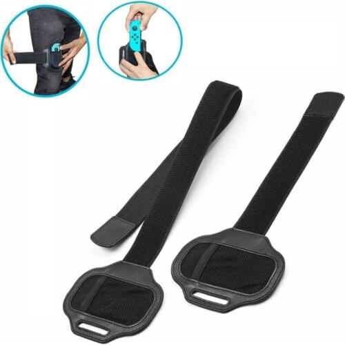 2pcs/lot Adjustable Elastic Leg Strap Sport Band for Nintend Switch Joy-con NS For Ring Fit Adventure Game for Kids And Adults