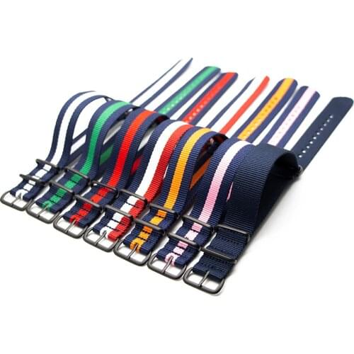 Strap Watch Replacement Accessories 18mm 20mm 22mm Striped Fashion Watchband For Men Women