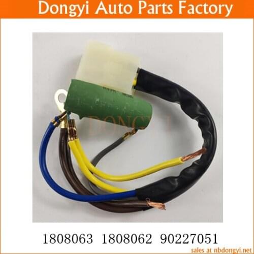 Blower Motor Resistor OE NO. 1808063 1808062 90227051