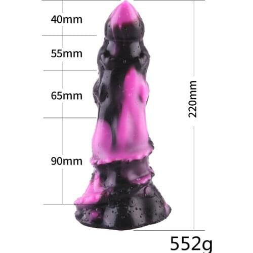 Super Big Anal Plug Dildo Anal Dilation Butt Plug With Suction Cup Stimulate Sex Toys For Women Men Prostate Massage
