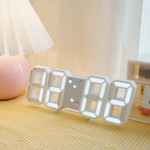 LED Alarm Clock Digital Snooze Table Clocks Temperature Date Display Desk Watch with Night Light Usb Work Despertador Digital