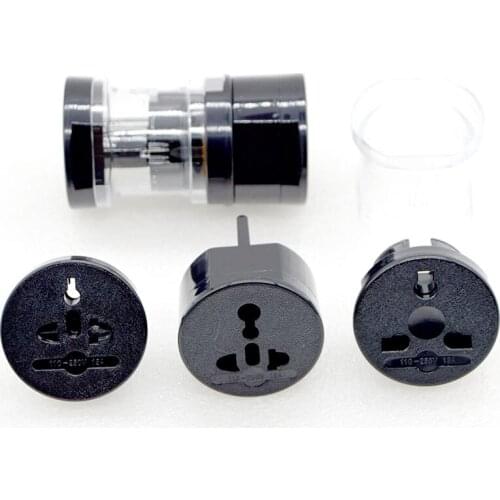 1pcs New Universal Converter Plug100~250V 1500W 10A US UK EU Standard Jack Multifunctional Travel Socket Free Shipping To Brazil