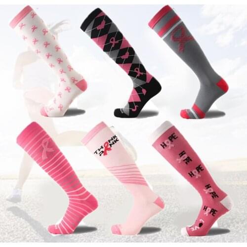 36 Styles Novel Funny Compression Socks Nylon Medical Nursing Stockings Professional Outdoor Cycling Quick-Drying Sports Socks