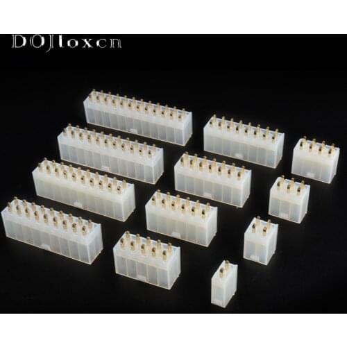 5/10/20/50/Sets Molex 4.2 MM/5.5 MM Automotive Connector 5569 Series Male White Socket 2/4/6/8/10/12/14/16/18/22/24/PIn 39281243