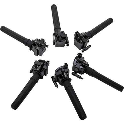 6 Electronic Ignition spark Coils for Dodge Intrepid 3.5L For Chrysler 300 Plymouth