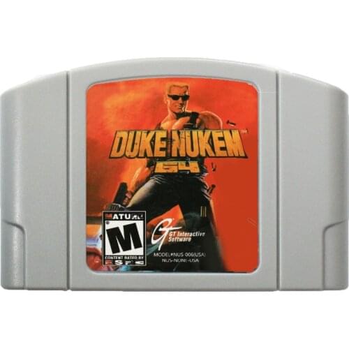 Duke Nukem 64 Bit Games 64 English NTSC Game Card