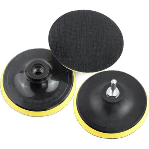 5" 125mm Sandpaper Disc Holder M8 M10 M14 For Woodworking Self-adhesive Sanding Disc Pad for Dremel Electric Grinder Rotary Tool