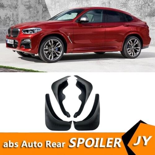 For BMW X4 2019-2020 Mudflaps Splash Guards Front With the color and rear Mud Flap Mudguards Fender Modified special