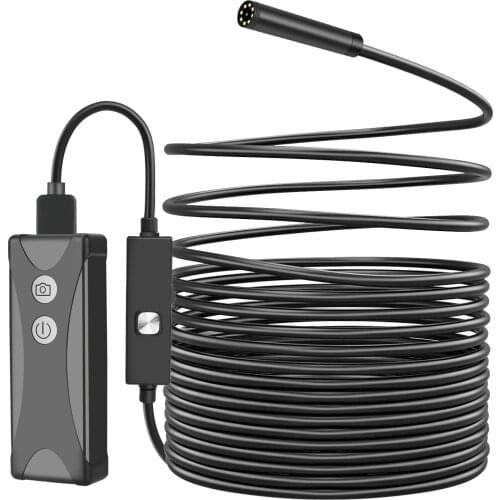 2MP 1080P 8mm Wireless WIFI Endoscope CMOS Borescope Inspection USB Otoscope Camera Digital Microscope