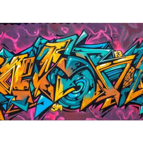 Graffiti Wall Photography Backdrop Customize Newborns Portrait Studio Backdrop XT-5800