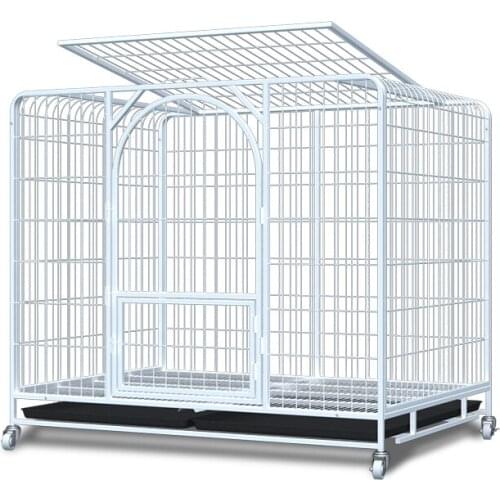 Dog Cage Large Medium Indoor with Toilet Golden Hair Labrador Big Pet