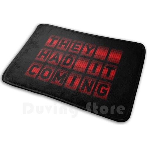 They Had It Coming Mat Rug Carpet Anti-Slip Floor Mats Bedroom Chicago Musical Musicals Broadway Movie Cell Block Tango Prison