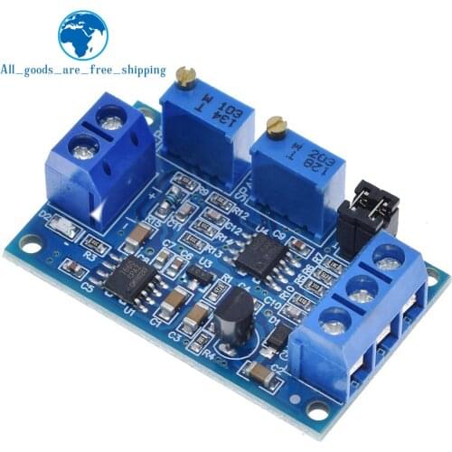 Current To Voltage Module 0 -20mA/4 -20mA to 0- 3.3V/0 -5V/0 -10V Voltage Transmitter Signal Converter Module
