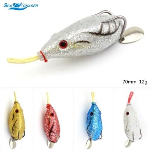1pcs shine Soft Fishing Lure 70mm 12g 3D Eyes High Quality Koppers Live Target Frog Lure Bass Bait FLoating Topwater Bait