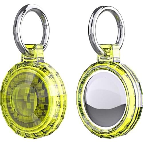 2021 New Fashion Durable Anti-Scratch Anti-Lost Keychain Case For Apple AirTag Pet Location Tracker Air Covered Protective Cover