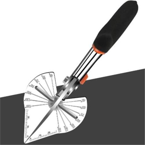 One-time forming hemming pliers multifunctional 45 degree wire groove angle cutting woodworking pliers right angle scissors
