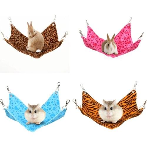 Hamster Hangmat Guinea Pig Chinchilla Rabbit Cage Pet Sleeping Hammock Rabbit Chinchilla Hedgehog Rat Hanging Bed Accessories