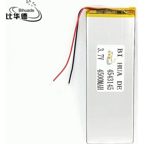 Polymer battery 4500mah 3.7V 4543145 smart home MP3 speakers Li-ion battery for dvr,GPS,mp3,mp4,cell phone,speaker