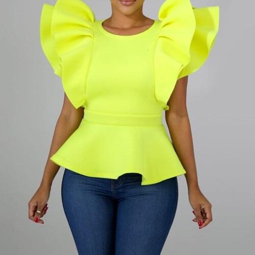 Sisjuly Peplum Blouses