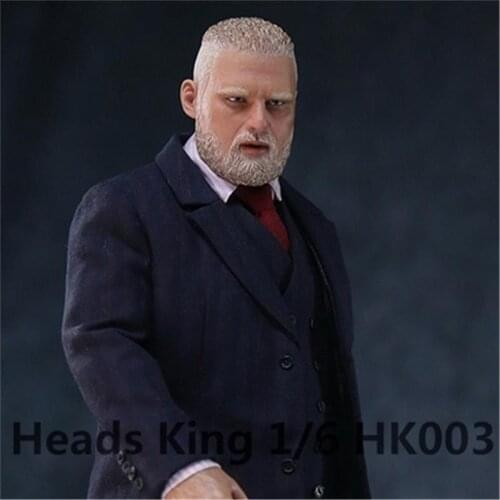 Heads King 1/6 Scale HK003 Big Brother Wrestler Just Only Male Head Sculpture For 12" Full Figures