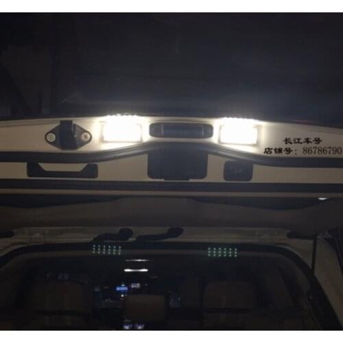 2pcs Led License Plate Light For Toyota Land Cruiser LC100 Prado LC120 2003-2009 Car Styling Accessories