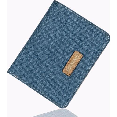 2019 Vintage Man Wallet Male Slim PU Leather Bifold Business Short Wallet Card Coin Wallet Purse Monedas Cartera Hombre B