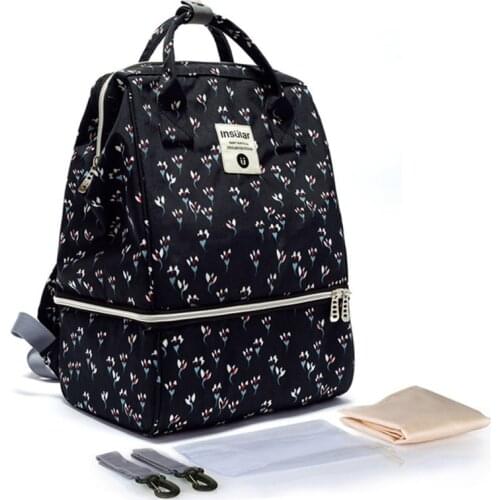 Mummy Maternity Bag Fashion Baby Care Nappy Bag Waterproof Travel Stroller Organizer Backpack Baby Bag For Moms